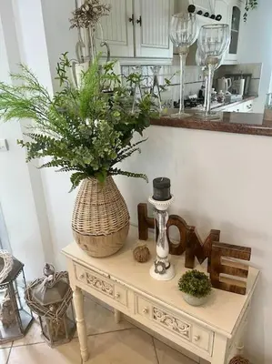 Cuisine ou kitchenette dans l'établissement Villa Campagne Chic