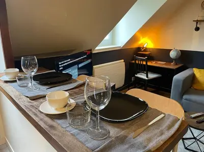 Coin salon dans l'établissement Rouen Gare - Sur le toit du Donjon