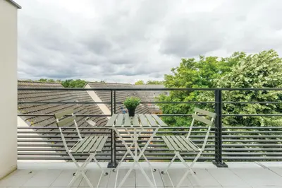 Balcon ou terrasse dans l'établissement OVELIA Herblay - L'Orée des Ormes