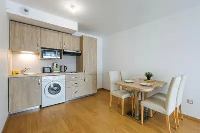 Cuisine ou kitchenette dans l'établissement OVELIA Herblay - L'Orée des Ormes