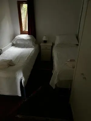 Un ou plusieurs lits dans un hébergement de l'établissement Maison de campagne du XVIIe siècle