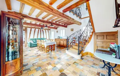 Plan de l'établissement 3 Bedroom Beautiful Home In Haudricourt