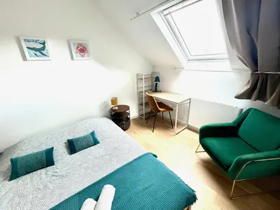 Plan de l'établissement Perle Marine Haussmannienne - Lumineux & Calme - Proche Gare & Plage