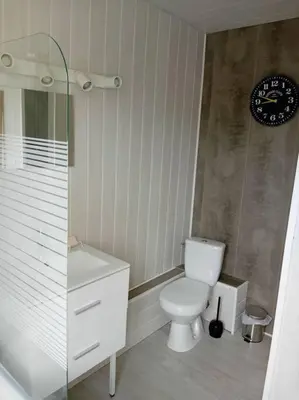 Salle de bains dans l'établissement Maison à Eu proche centre ville et baie de Somme