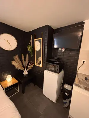 Cuisine ou kitchenette dans l'établissement Studios Louis RICARD
