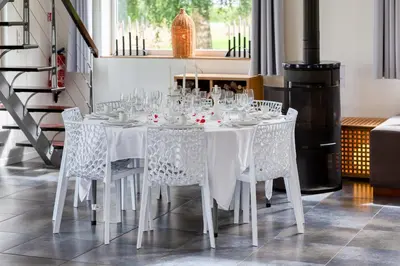 Plan de l'établissement Gîte le Clos Saint Lucien - Fêtes Mariages Week end en Normandie