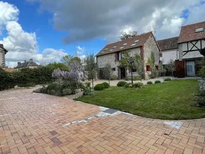 Jardin de l'établissement La petite Maison en Normandie
