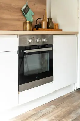 Cuisine ou kitchenette dans l'établissement Le comble du bonheur