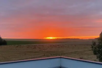 Lever ou coucher de soleil vu de la villa ou à proximité