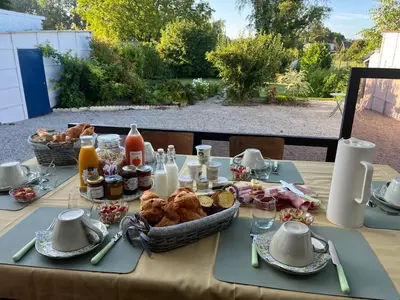Nourriture dans le B&B/chambre d'hôtes ou à proximité