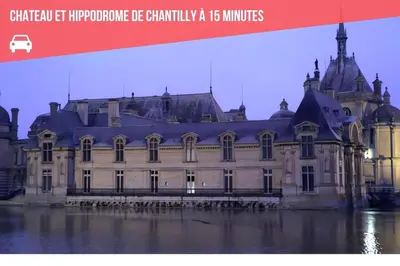 Plan de l'établissement Maison entière pour 6 personnes avec parking proche Roissy CDG et Le Bourget