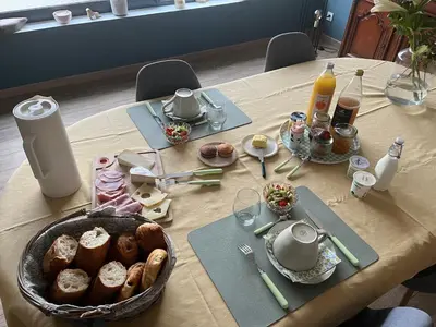 Nourriture dans le B&B/chambre d'hôtes ou à proximité