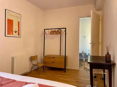 Un ou plusieurs lits dans un hébergement de l'établissement Rouen Centre Historique - Au cœur de la Cathédrale