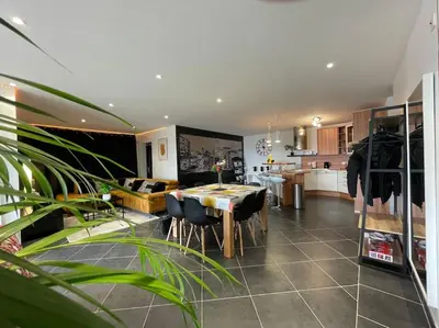 Cuisine ou kitchenette dans l'établissement Amfreville la Mivoie - le Belvédère de Rouen