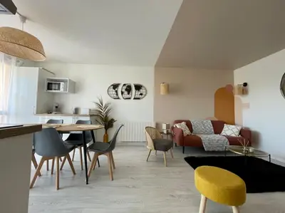 Cuisine ou kitchenette dans l'établissement Rouen Saint Julien - L'Esprit village