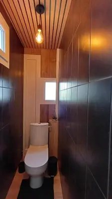 Salle de bains dans l'établissement Le Gîte de Mag