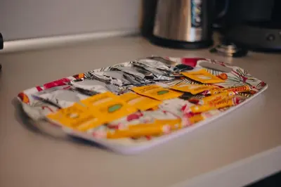 Nourriture dans l'appartement ou à proximité