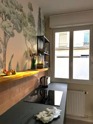 Plan de l'établissement Le 101 appartement dans charmant village parking facile