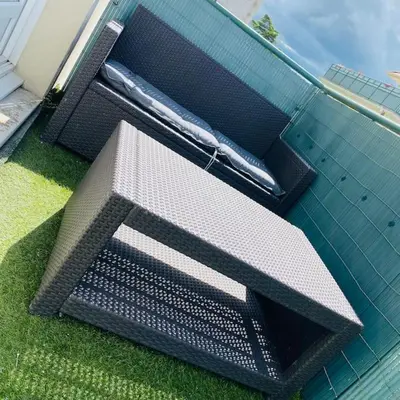 Barbecue disponible mis à disposition des clients de l'appartement