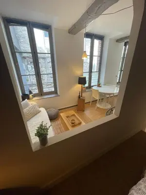 Coin salon dans l'établissement Hyper Centre, Perle Rare et Chic Urbain