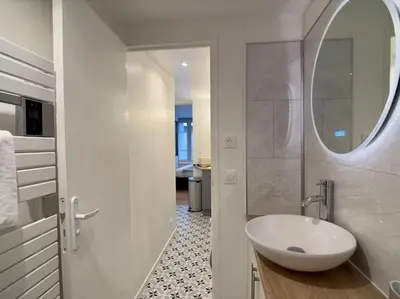 Salle de bains dans l'établissement Rouen Hyper centre - Chez Arnaud