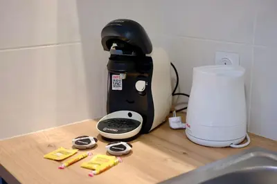 Plateau bouilloire dans l'établissement Rouen centre - chez Cédric
