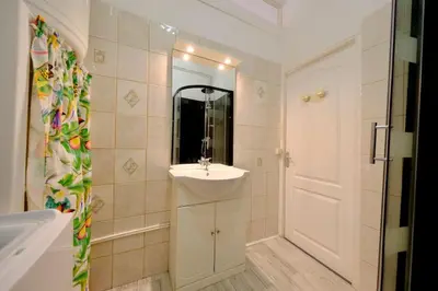 Salle de bains dans l'établissement Rouen Saint Romain - Chez Solange