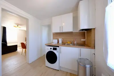 Cuisine ou kitchenette dans l'établissement Rouen - Le Cocon de Gaëlle
