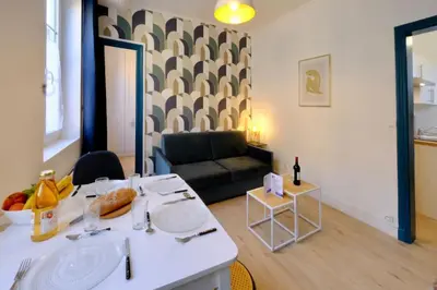 Coin salon dans l'établissement Rouen centre - Les Capucins