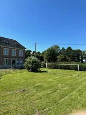 Jardin de l'établissement Maison campagne Normande