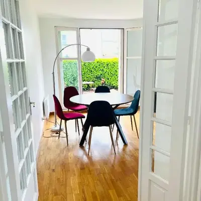 Appartement standing avec jardin