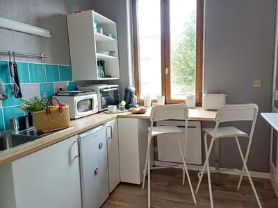 Cuisine ou kitchenette dans l'établissement Archer 1er, Plein centre, quartier historique