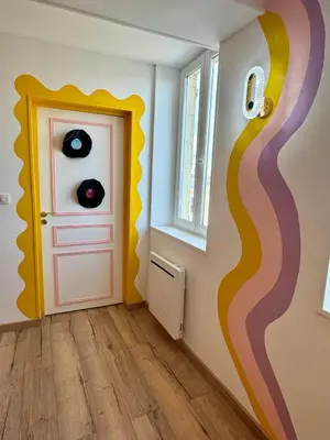Plan de l'établissement Appartement Pop Art