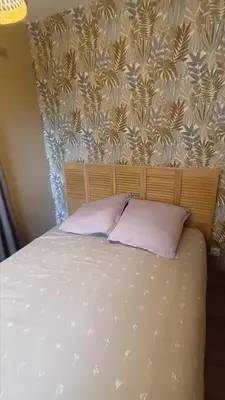 Un ou plusieurs lits dans un hébergement de l'établissement Cosy cottage