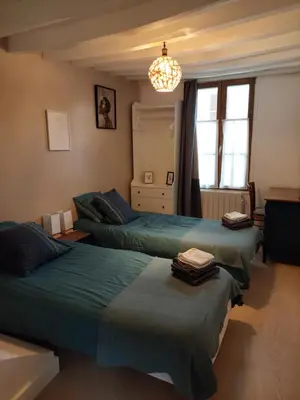 Un ou plusieurs lits dans un hébergement de l'établissement Le Relais de Lyons