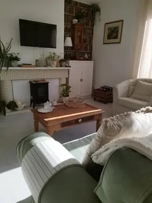 Coin salon dans l'établissement La Petite Maison
