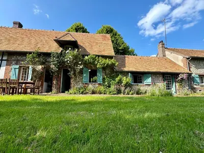 Jardin de l'établissement Normandy country house between Paris and Rouen