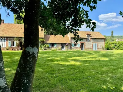 Jardin de l'établissement Normandy country house between Paris and Rouen