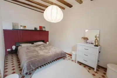 Un ou plusieurs lits dans un hébergement de l'établissement La Rosay Color