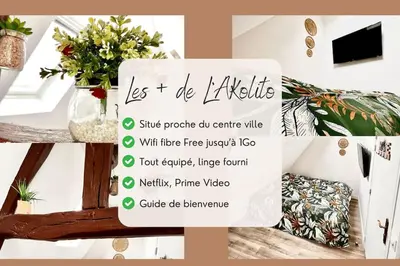 Télévision ou salle de divertissement dans l'établissement L'Akolito 3ème étage