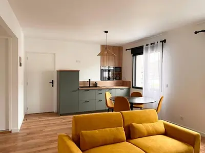 Cuisine ou kitchenette dans l'établissement Home 724