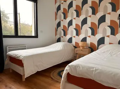 Un ou plusieurs lits dans un hébergement de l'établissement Home 724