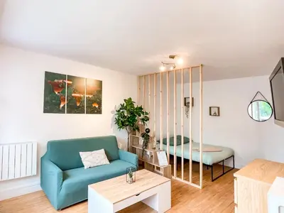 Coin salon dans l'établissement Splendide studio de Giverny Vernon Paris