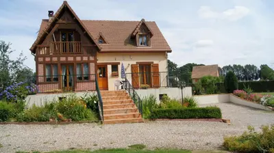 Jardin de l'établissement Chambres d'Hôtes de Boudeville
