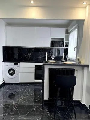 Cuisine ou kitchenette dans l'établissement Love Room, Luna Spa