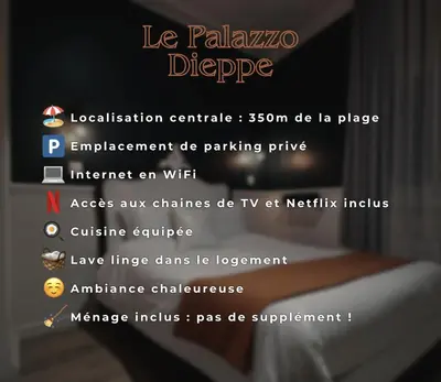 Un ou plusieurs lits dans un hébergement de l'établissement Le Palazzo