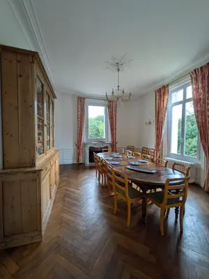 Plan de l'établissement Chambre d'hôte - petit château à la campagne