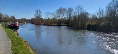 Vue sur la rivière ou le fleuve situé(e) à proximité de la maison de vacances