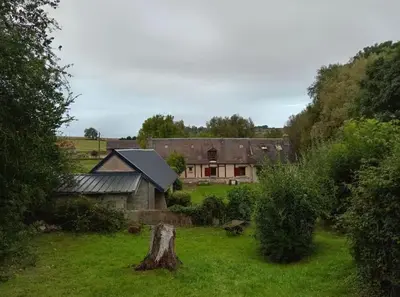 Paysage naturel près de la maison de vacances