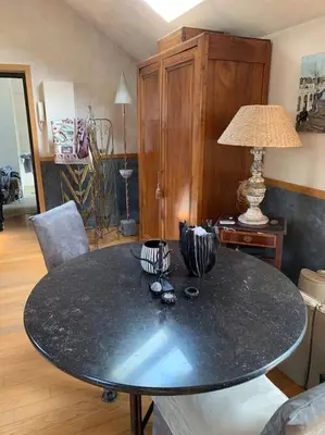Coin salon dans l'établissement Comme une villa sur un toit